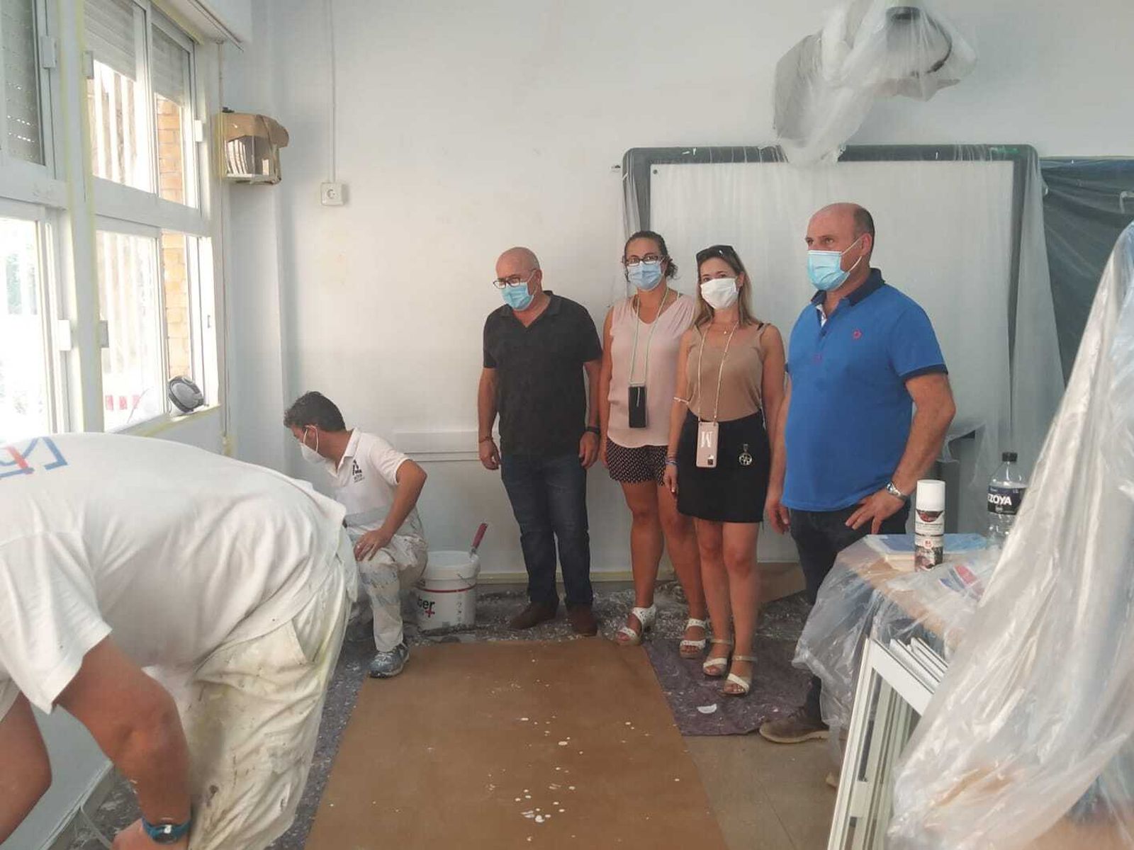 Visita a actuaciones en colegios este verano.