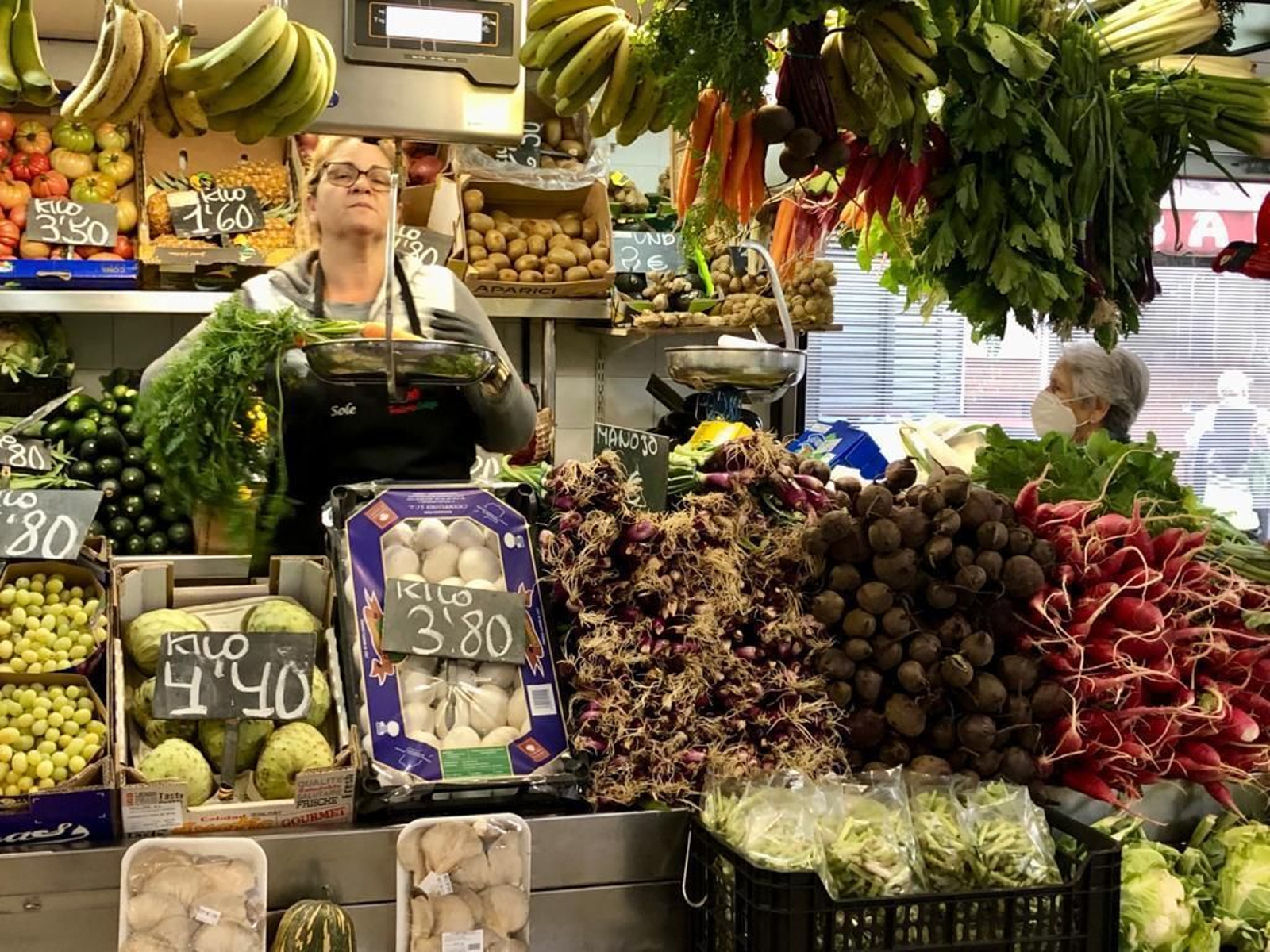 Paseo por el Mercado de Abastos de Abastos de Jerez