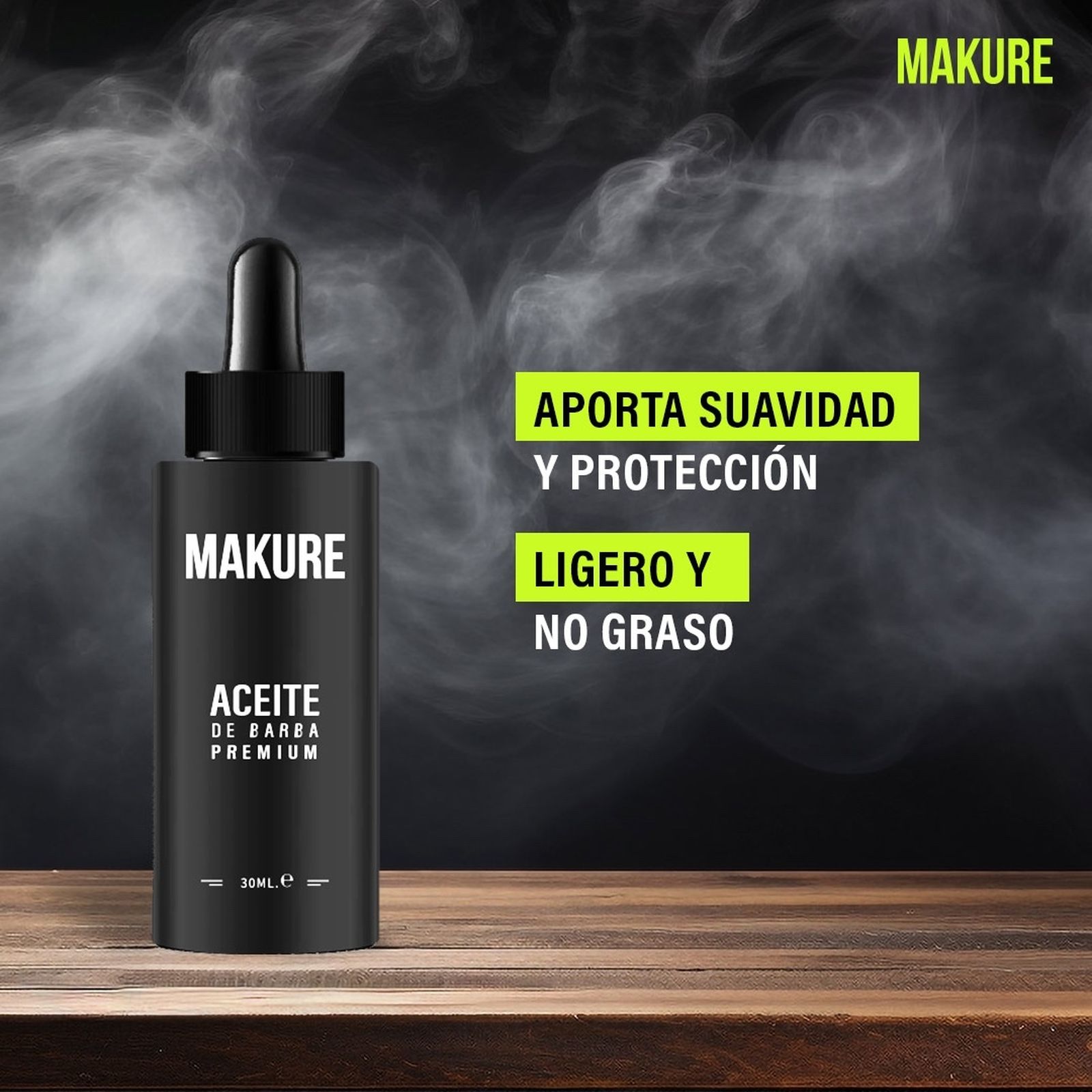Aceite de barba Makure