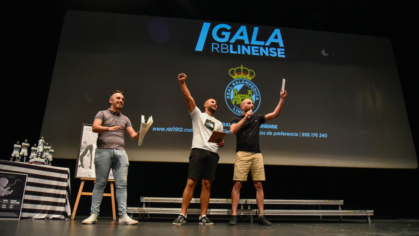 Las fotos de La I Gala de la Rela Balompedica Linense