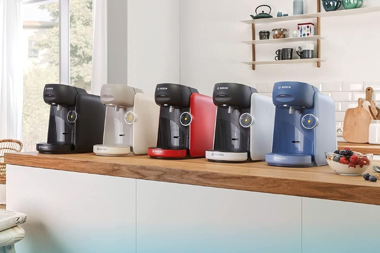 Amazon tira el precio de la cafetera TASSIMO FINESSE de Bosch ¡ahora por menos de 50€!