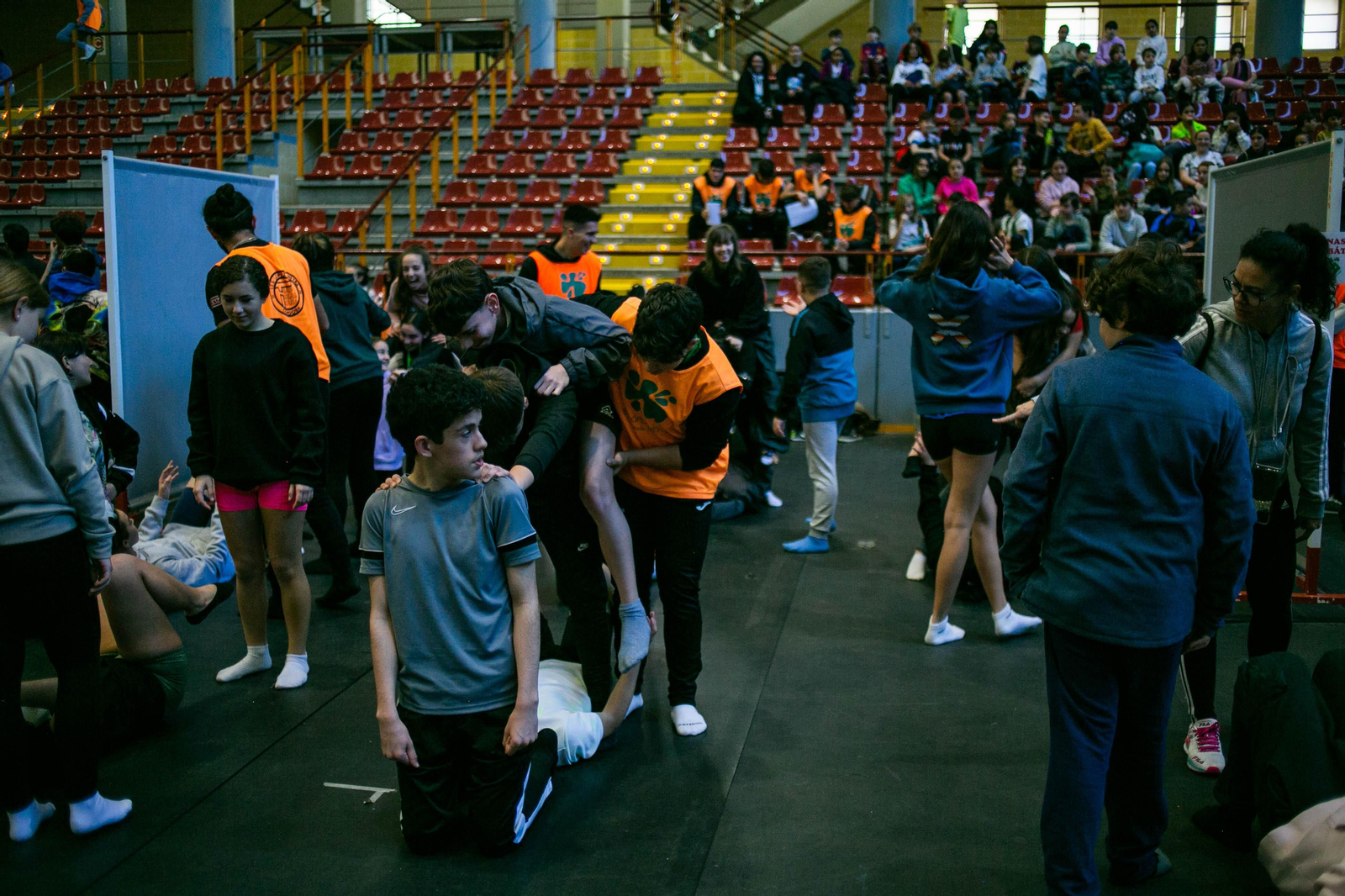 La 'Gimnastrada' del instituto López Neyra de Córdoba, en imágenes