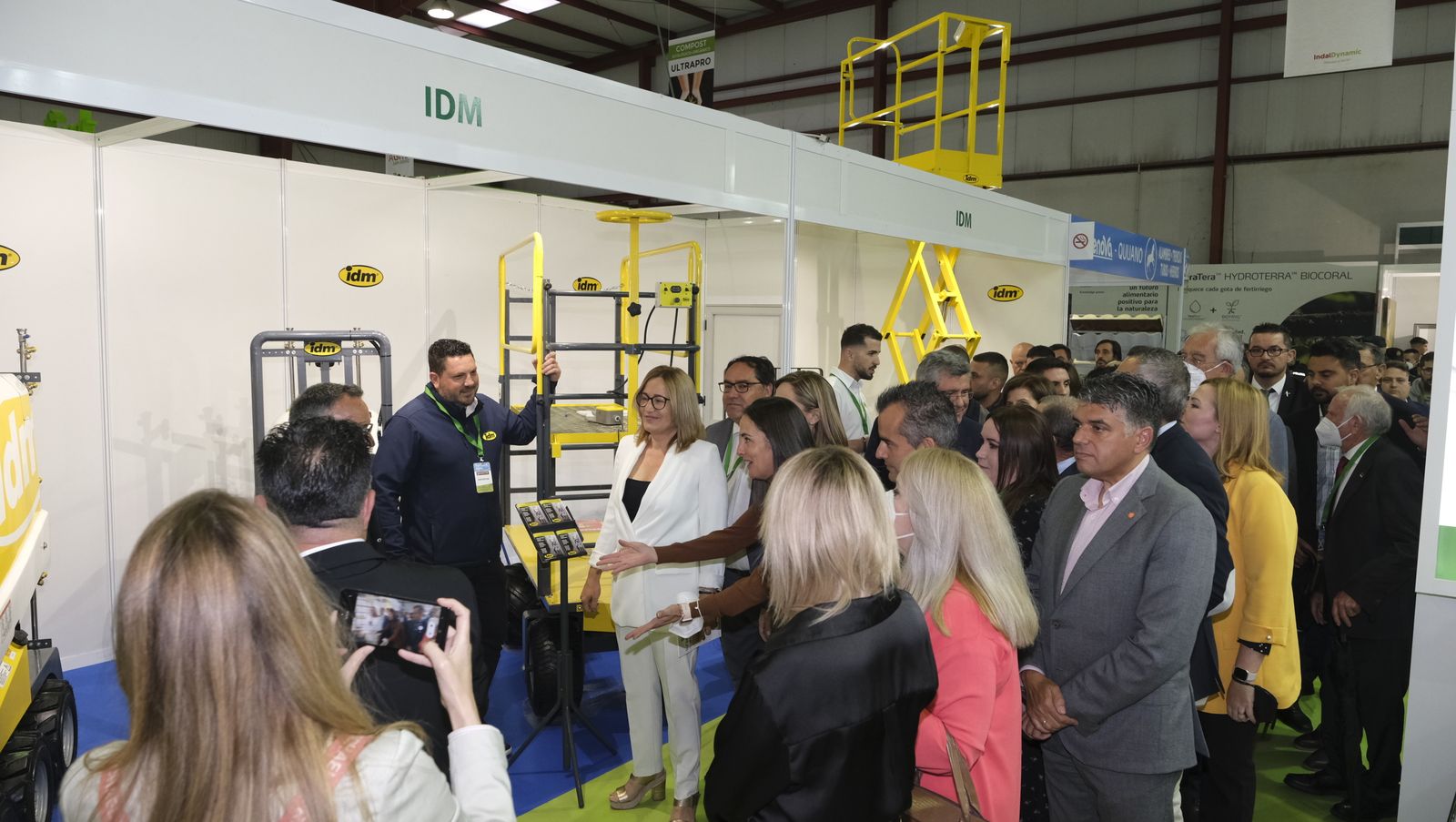 Imágenes del primer día de Expolevante Níjar.