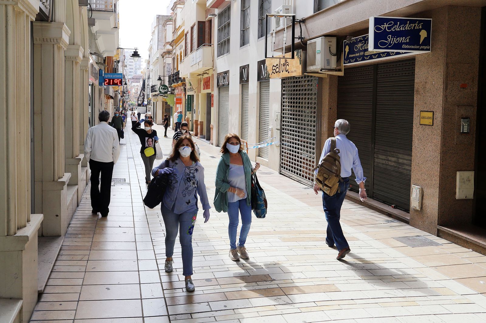 Las imágenes más destacadas del primer día de la fase cero