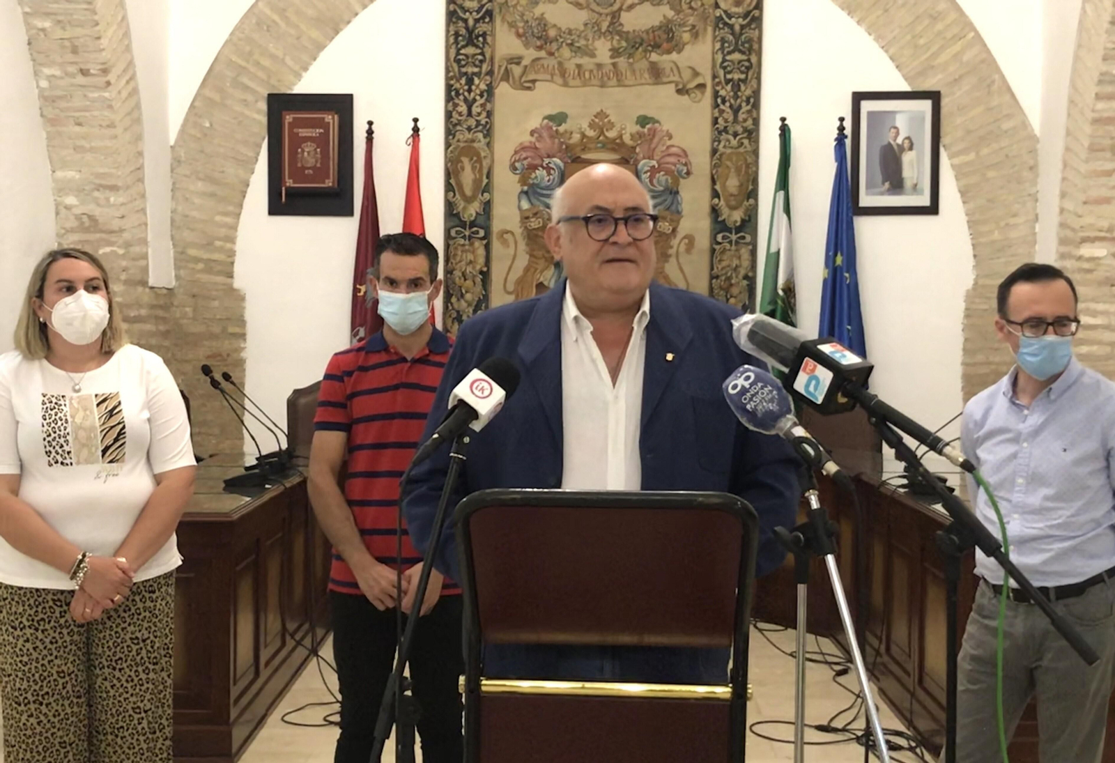 El alcalde de La Rambla, Jorge Jiménez.