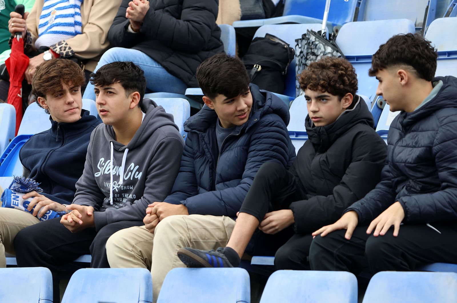 Búscate en las gradas del Nuevo Colombino durante el Recre-Almería B