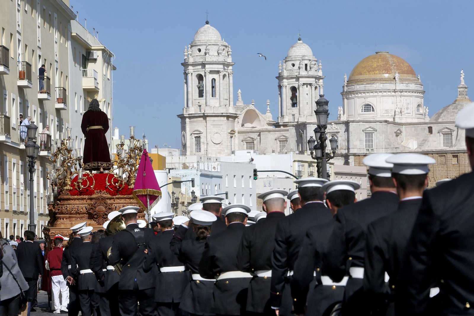Salida procesional de Las Penas