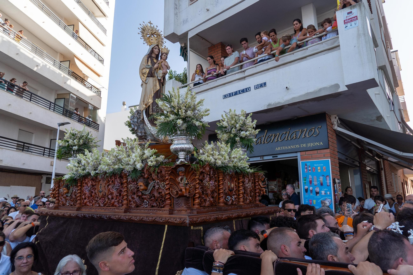 Imágenes de la Solemne Procesión marítima de la Virgen del Carmen en Punta Umbría