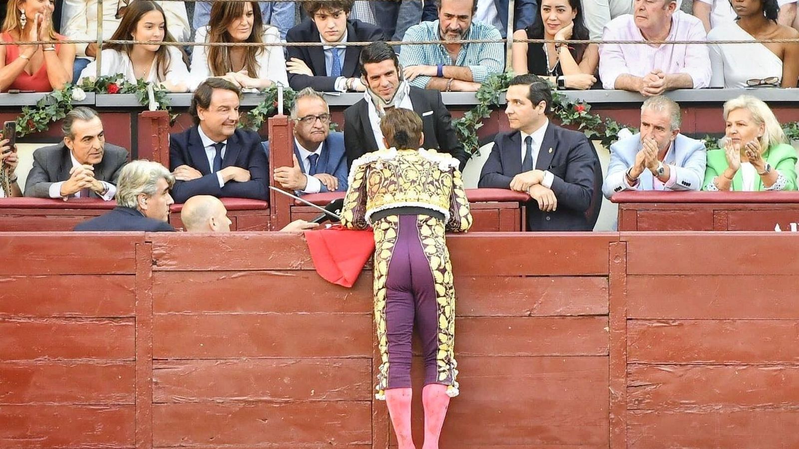 Brindis a Emilio de Justo en Las Ventas Brindis a Emilio de Justo en Las Ventas