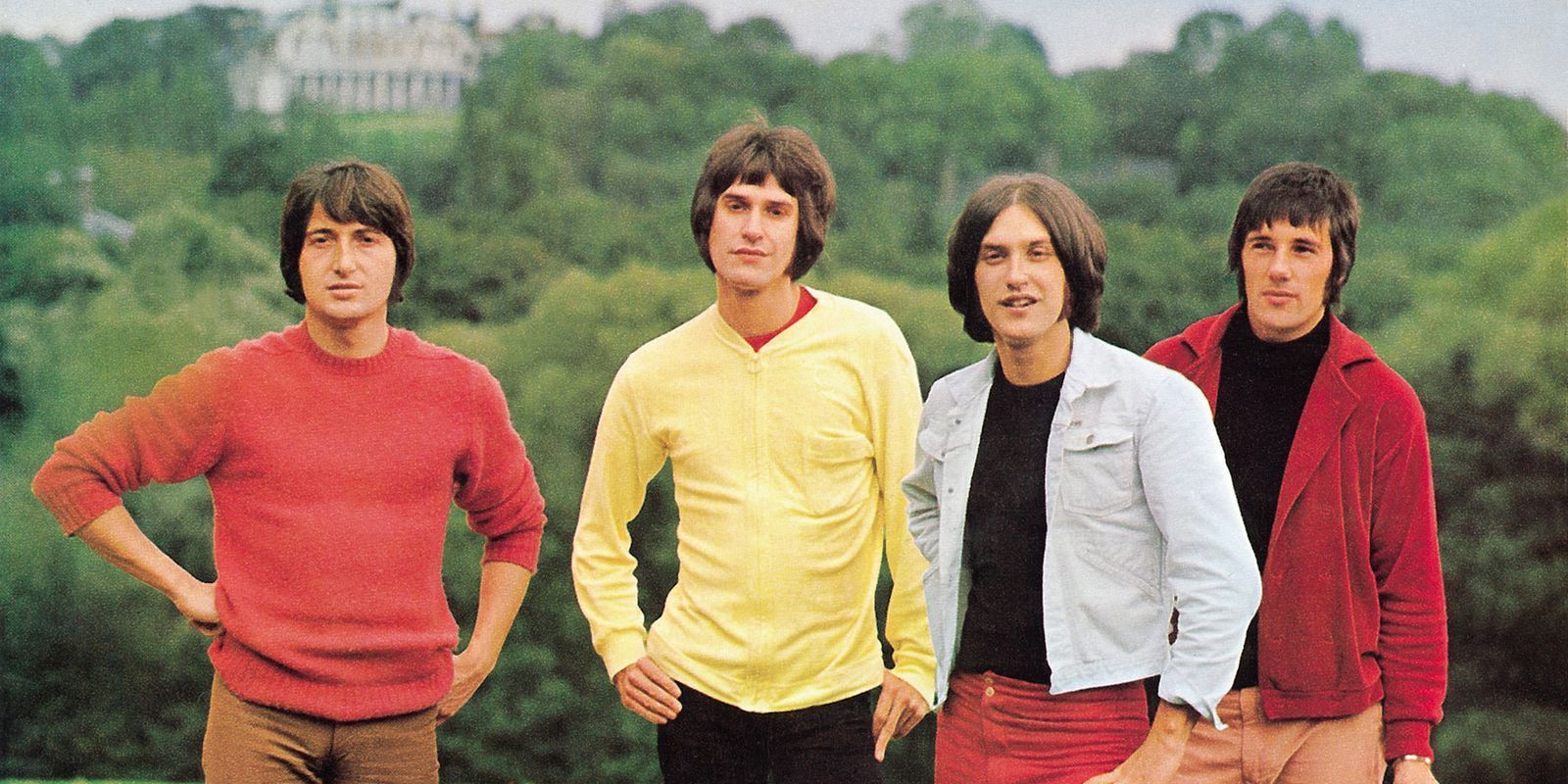 Una imagen histórica del cuarteto británico The Kinks.