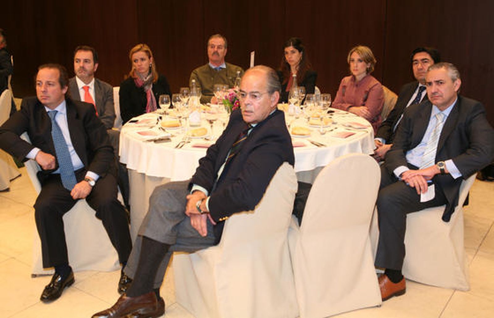 Rafael Sánchez Zaragoza, Jorge Ramos, Purificación Torreblanca, Javier Molina, Marta González Valverde, Carmen González, Pedro Roas y Manuel F. Rodríguez.

Foto: Victoria Hidalgo y Juan Carlos Muñoz