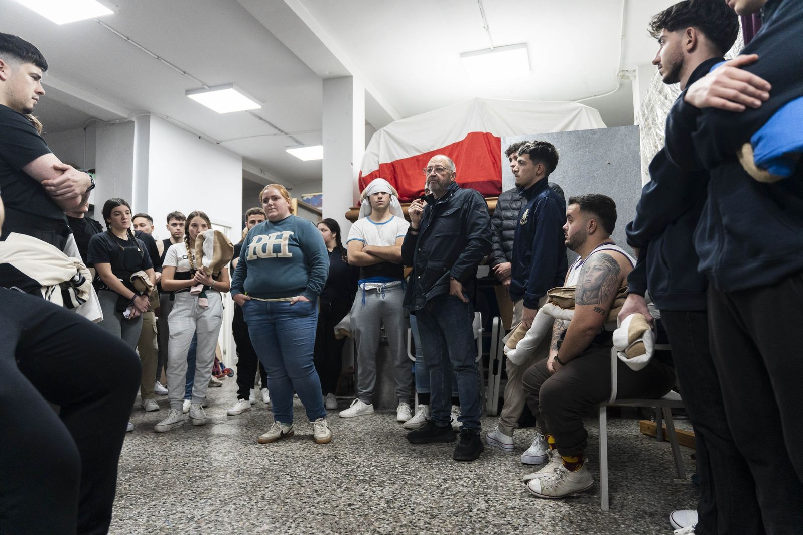 Ensayo de la Hermandad del Amor de Almería