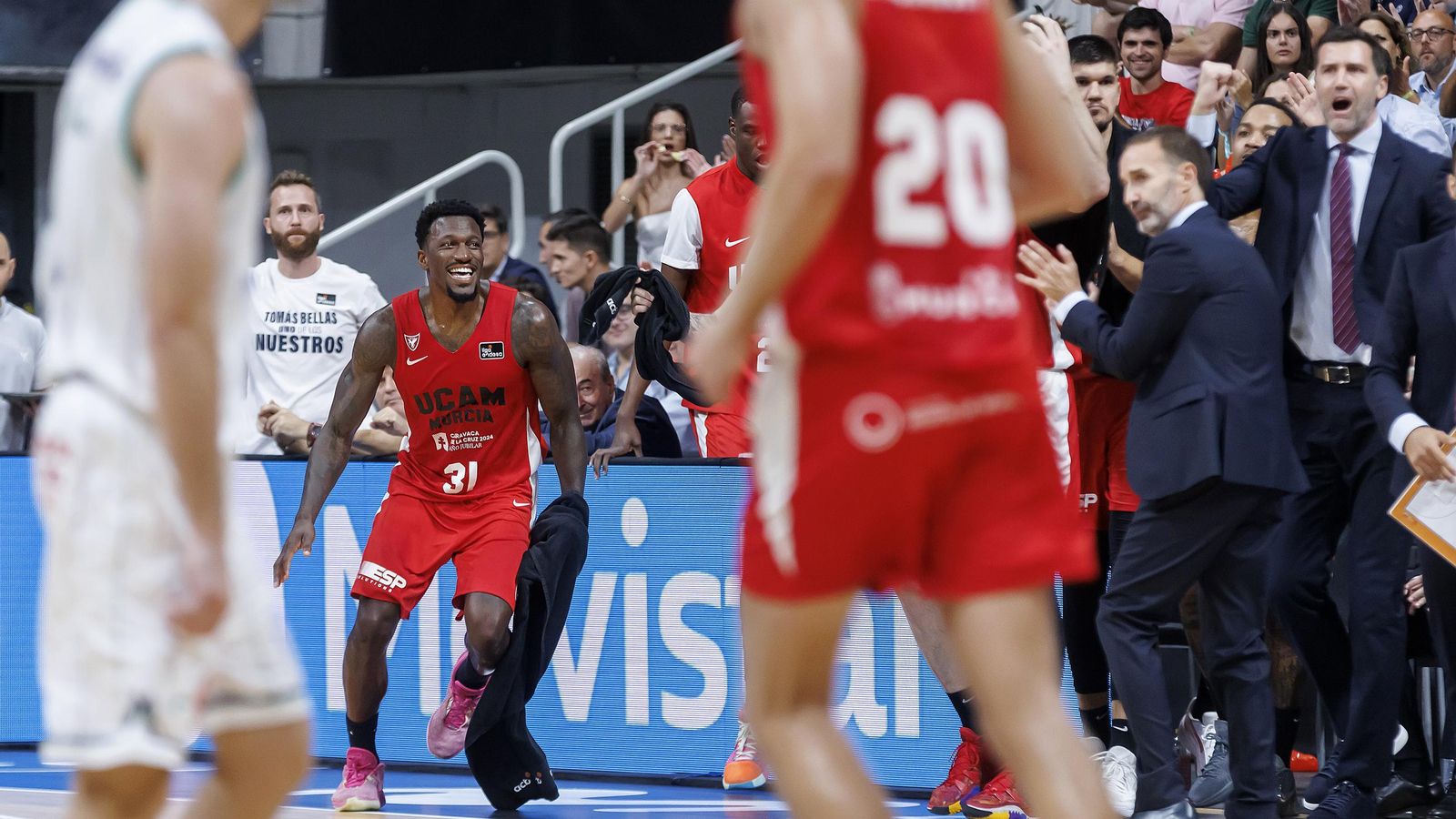 El UCAM Murcia-Unicaja de la Supercopa, en fotos