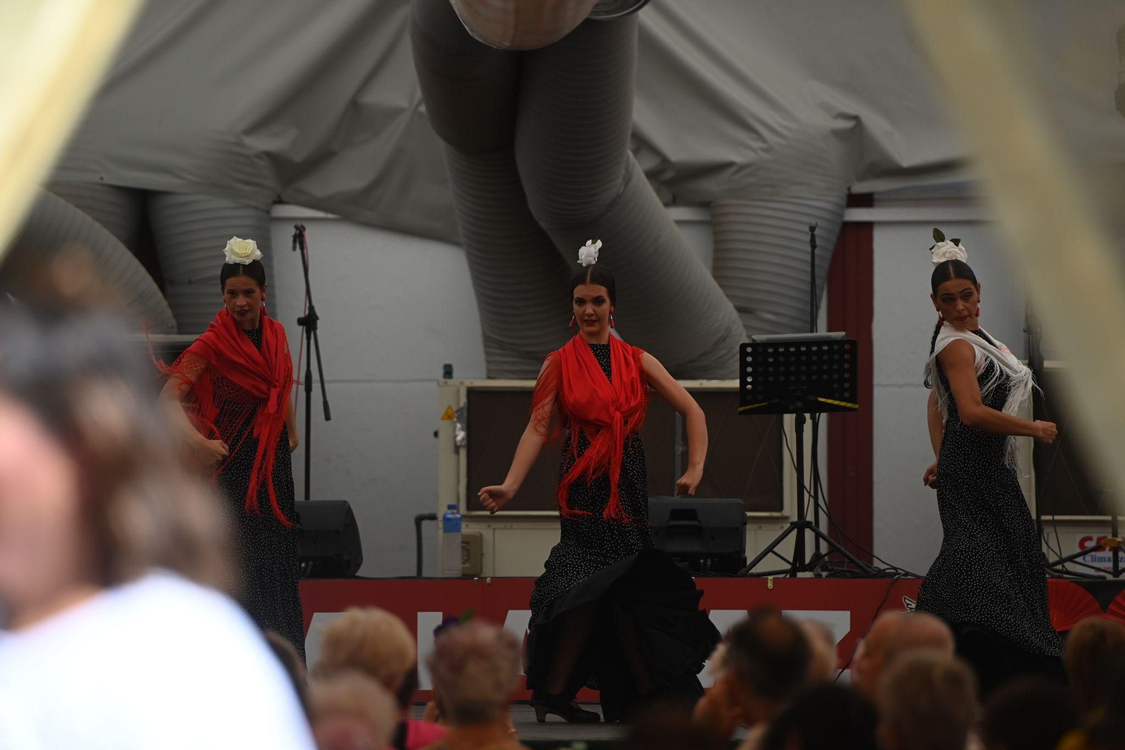 Las fotos del lunes festivo en la Feria en Málaga