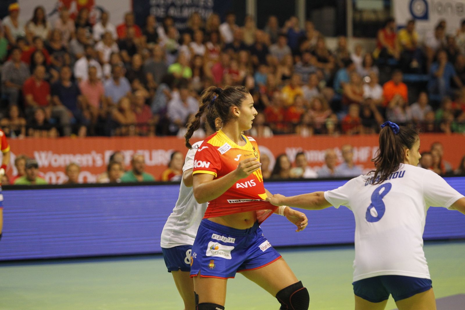 Fotogalería España-Grecia. Balonmano Femenino, fase clasificación Euro 2020