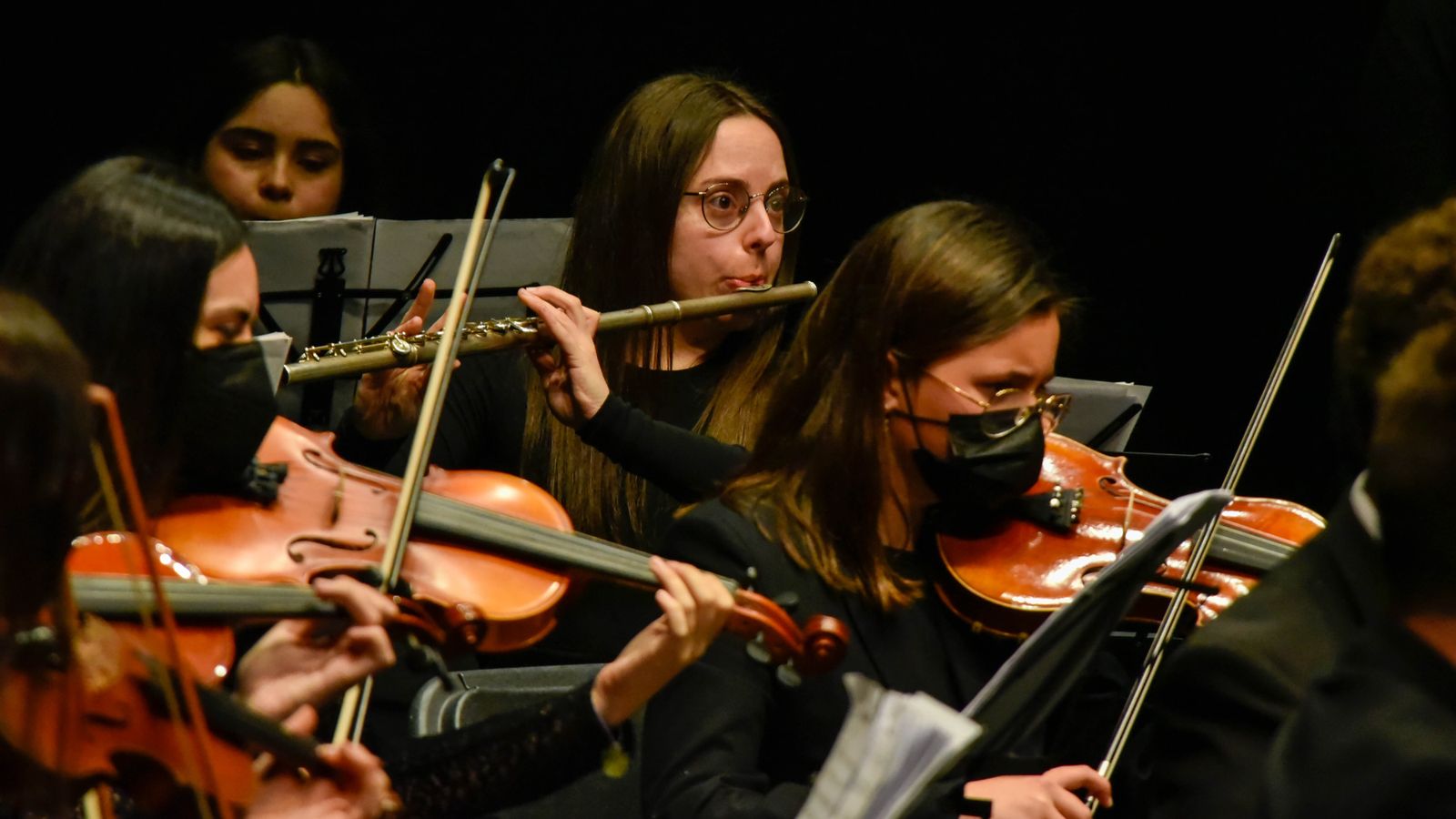 Las fotos del concierto de La Joven Orquesta Sinfónica de La Línea