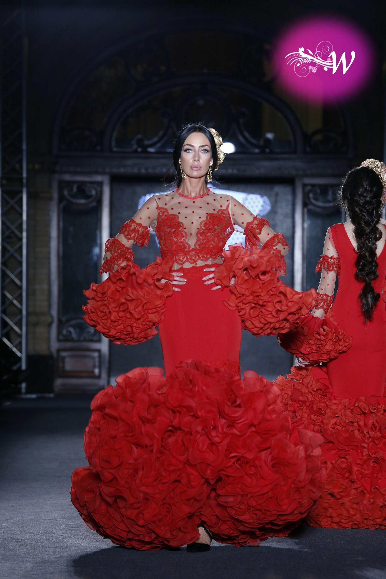 El abanico artesanía expone su colección 2020 en un desfile en We Love Flamenco, todas las fotos