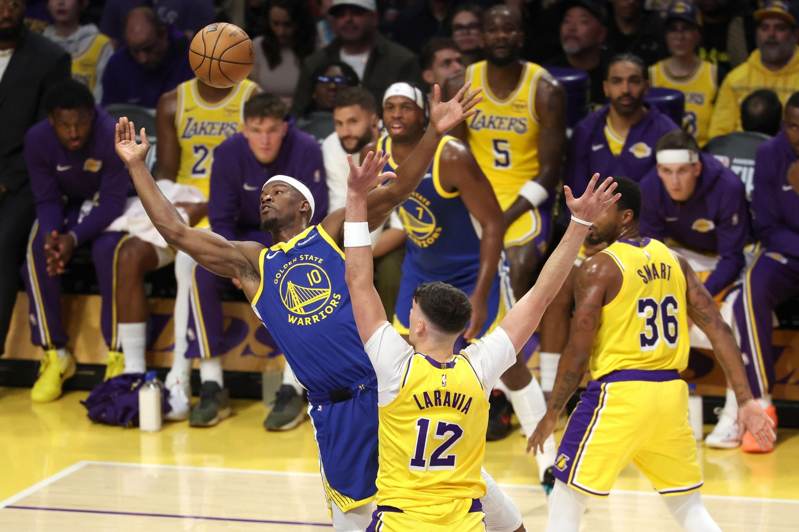 Las fotos del arranque de la NBA