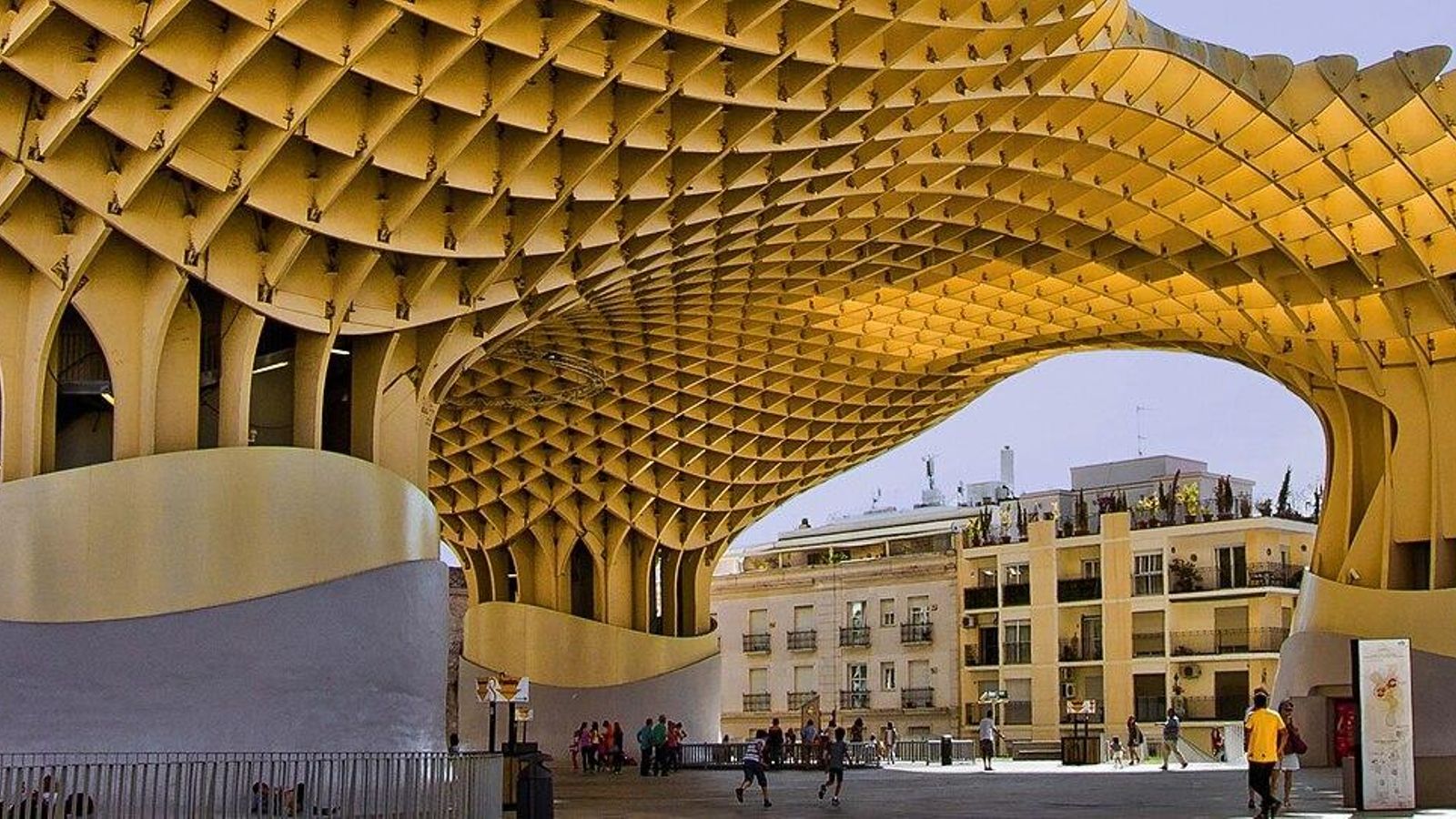 Setas de la Plaza de la Encarnación de Sevilla. Setas de la Plaza de la Encarnación de Sevilla.