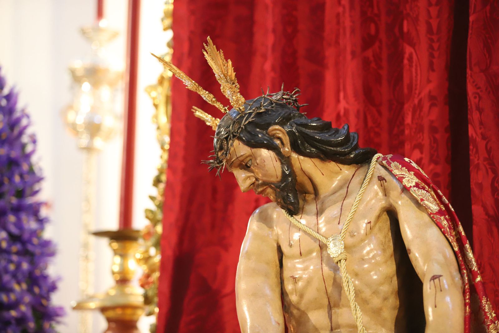 Imágenes de la veneración a Nuestro Padre Jesús de las Cadenas en La Merced