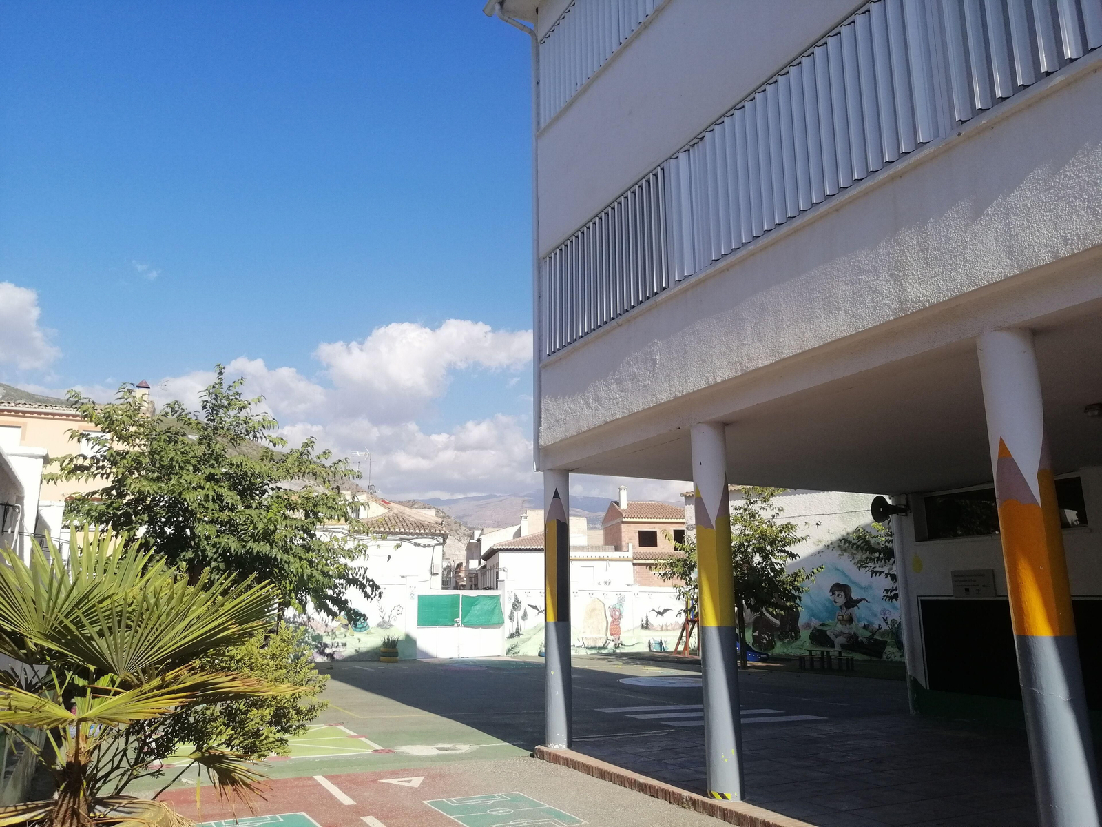 Uno de los centros educativos de Padul