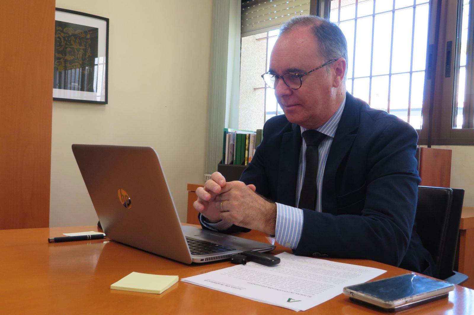 Antonio Augustín, delegado de Empleo en Huelva.