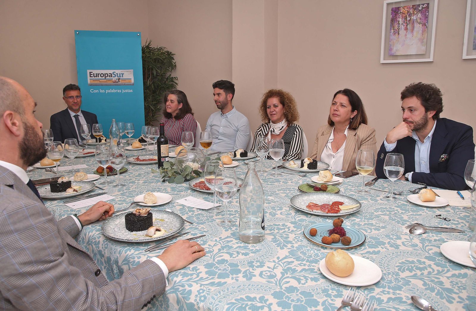 Fotos de la tertulia cofrade de Europa Sur en Algeciras 2023