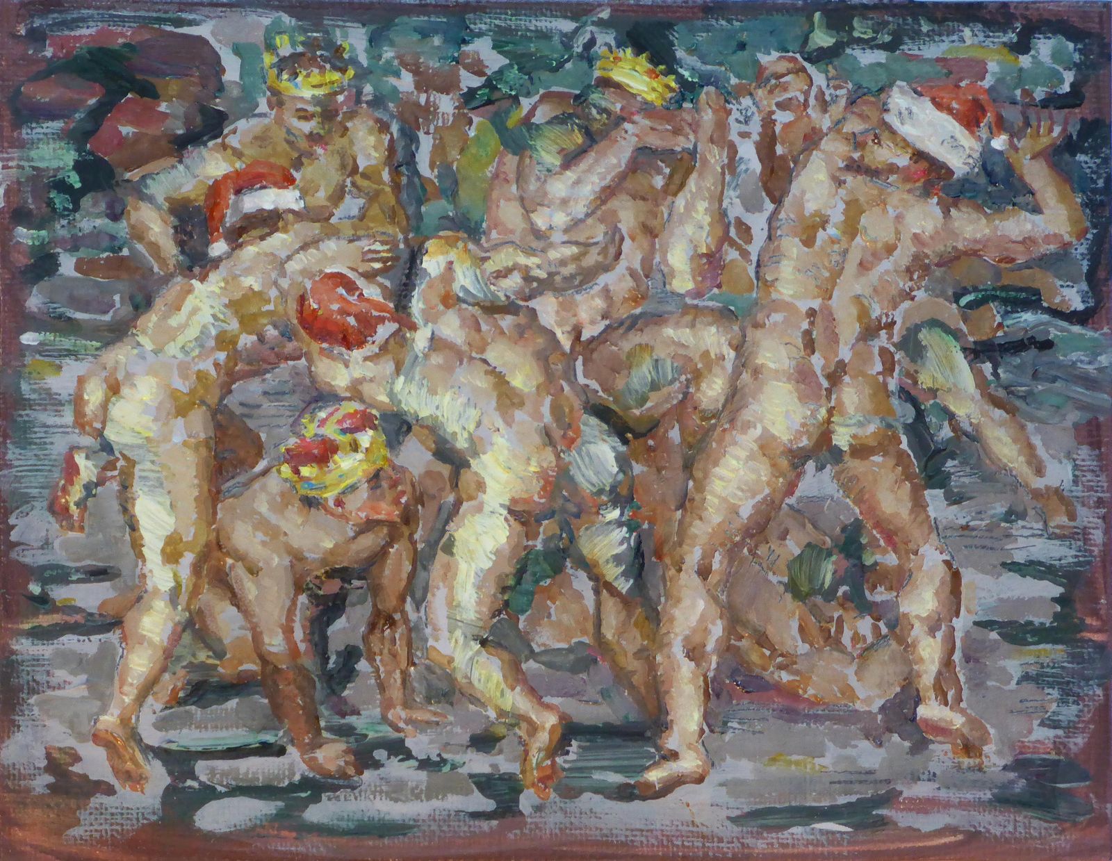 Una de las obras de Manuel del Valle.