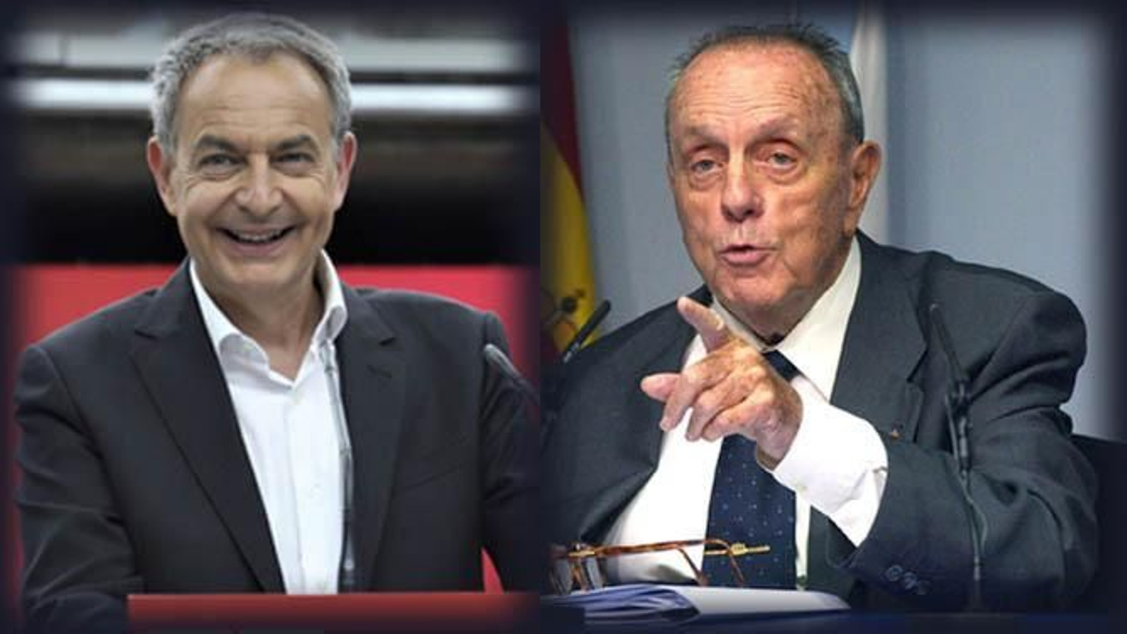 Zapatero y Fraga