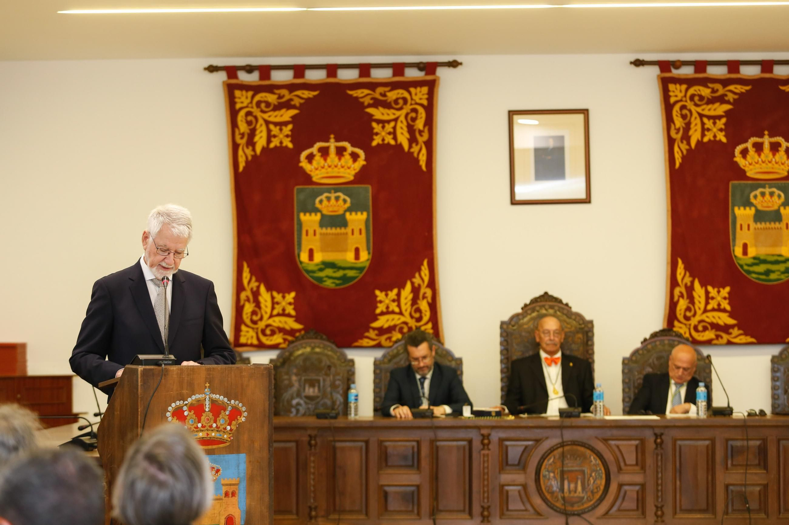 Fotos: Sylvain Marc toma posesión como académico de número en la Real Academia Provincial de Bellas Artes de Cádiz