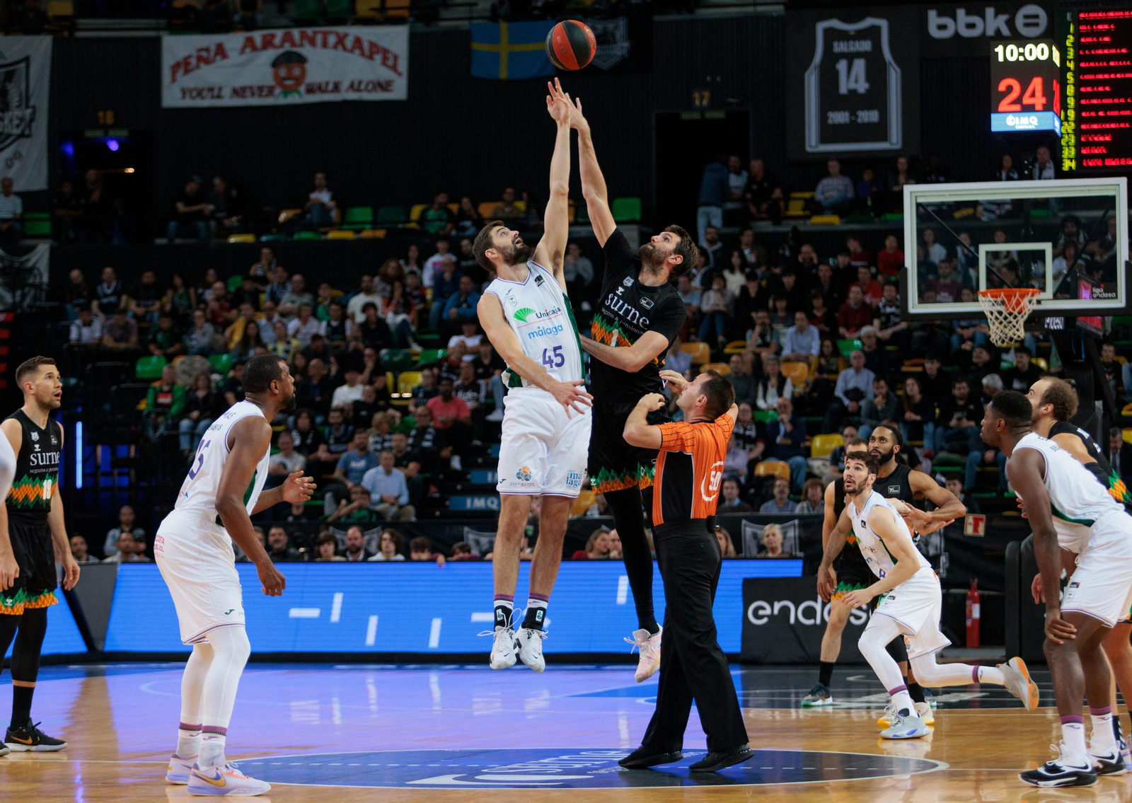 El Surne Bilbao-Unicaja, en fotos El Surne Bilbao-Unicaja, en fotos
