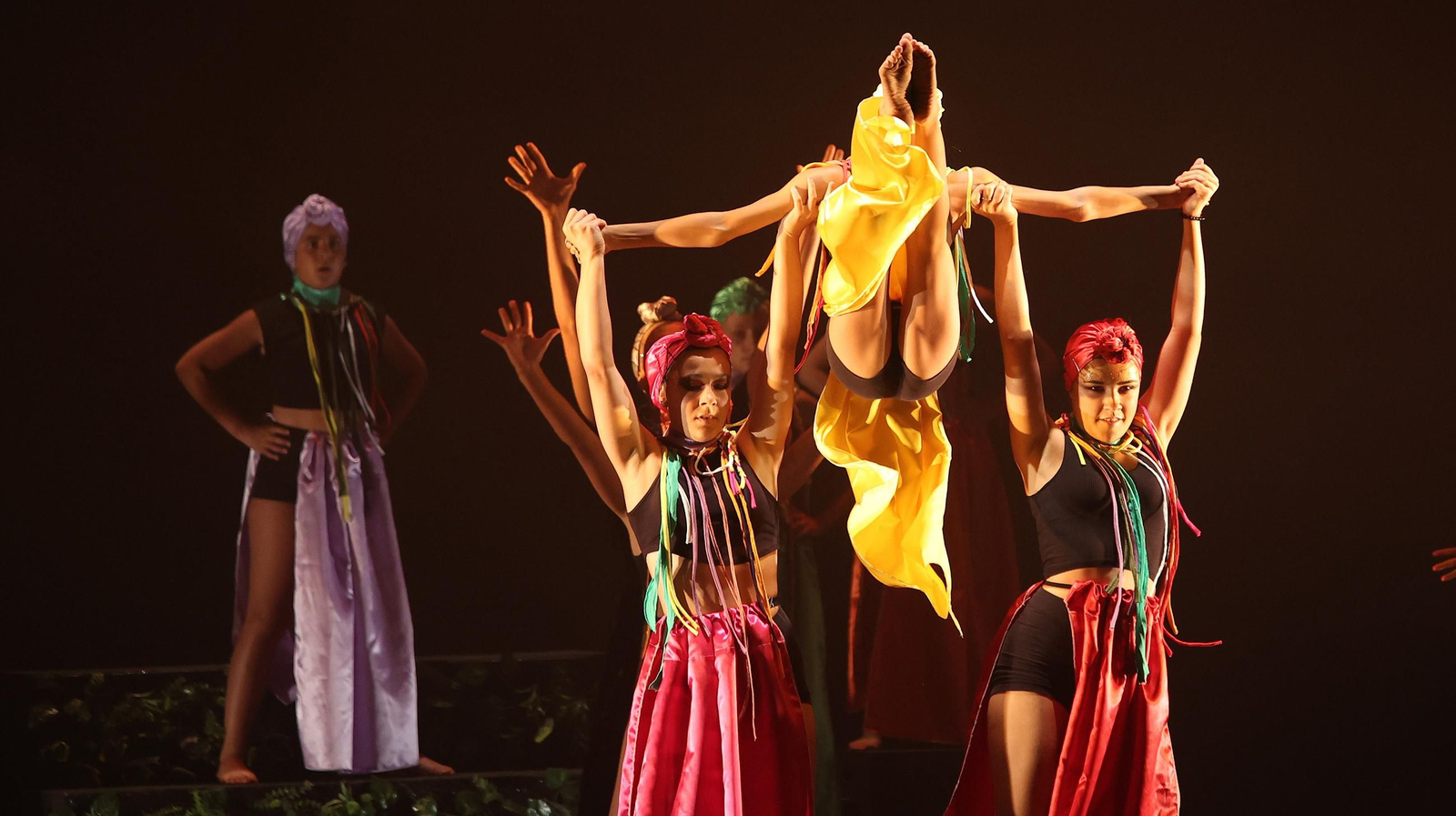 'África' el espectáculo de fin de curso de las Hermanas Sanchez en Jerez