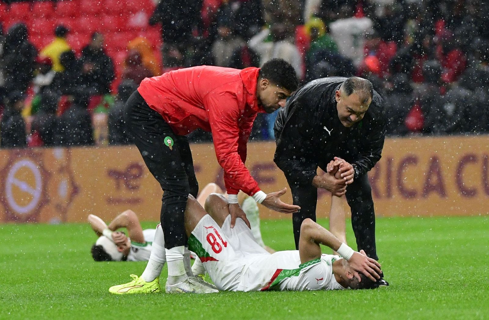 Las fotos de la final entre Marruecos y Senegal en la Copa África