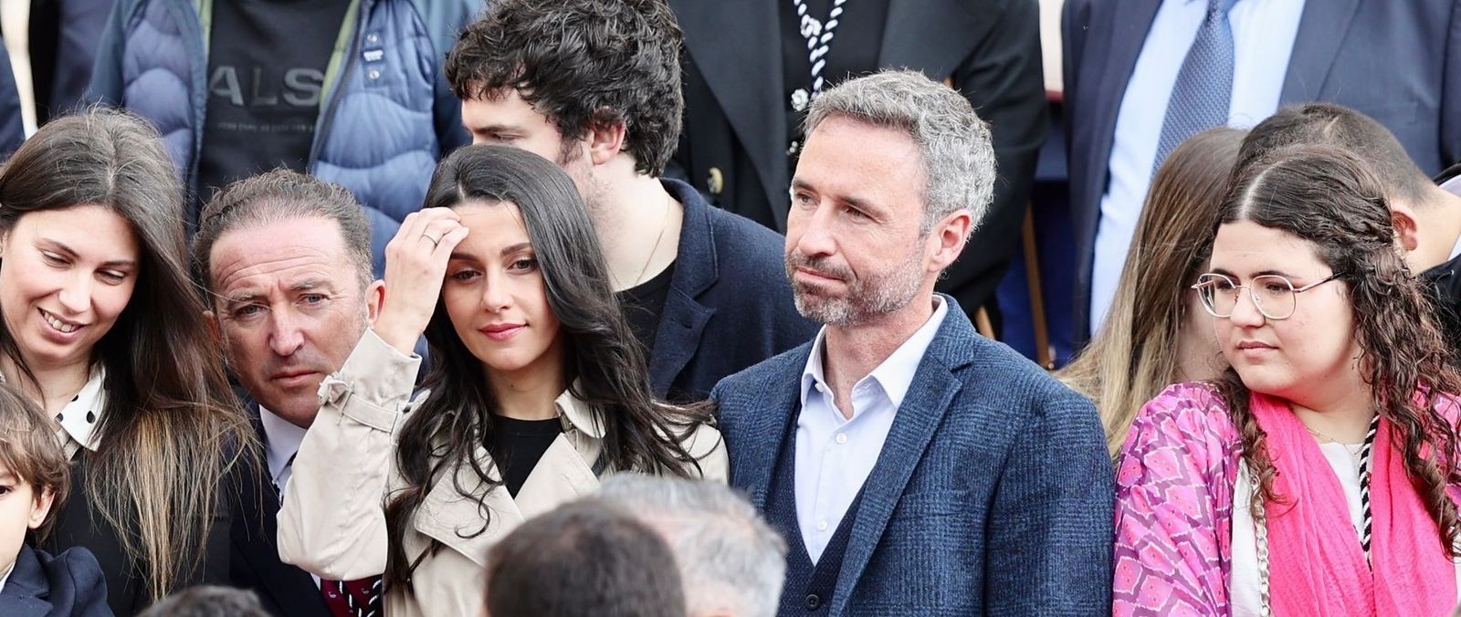 Inés Arrimadas y Guillermo Díaz este Jueves Santo.