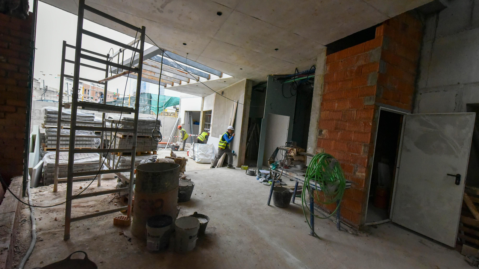 Las obras del centro Paco de Lucía , en imagenes