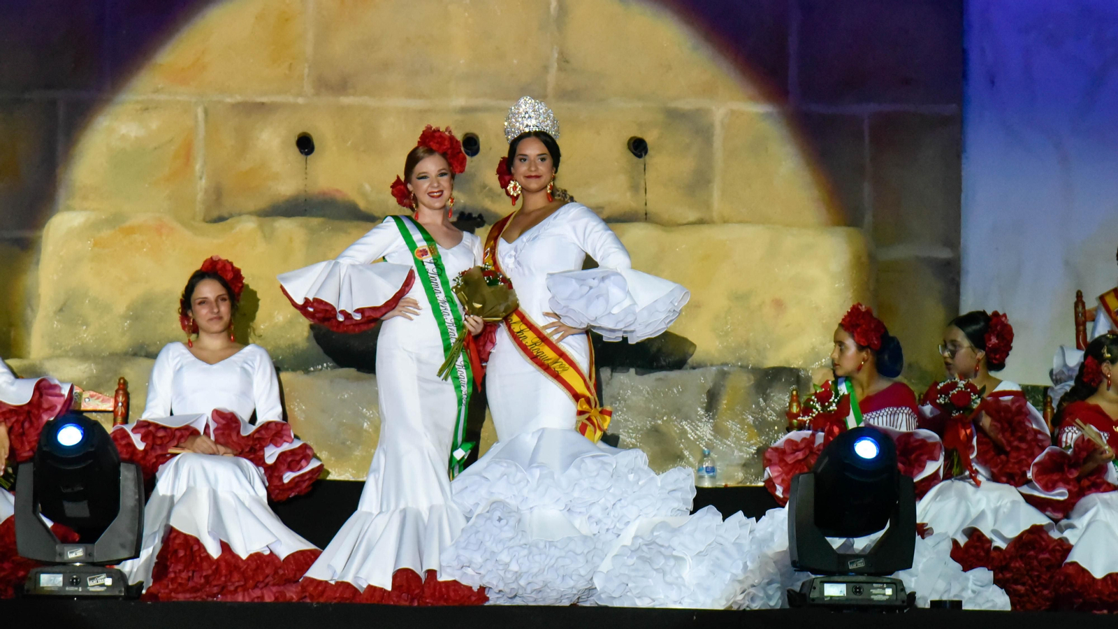 Fotos de la coronación de la Feria Real de San Roque 2022