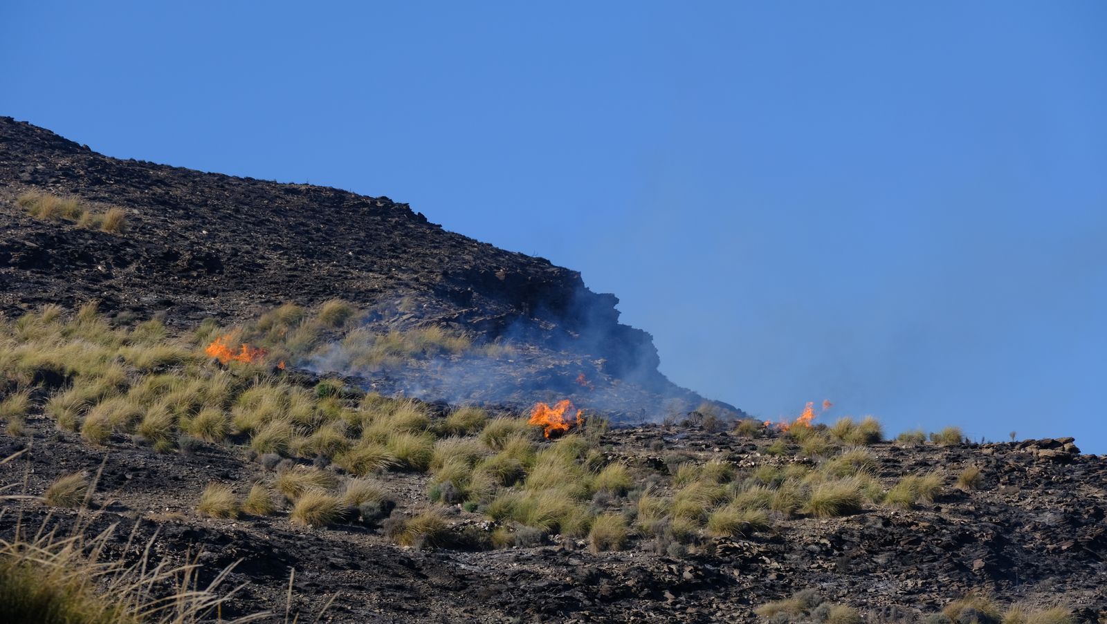 Fotogalería incendio en Castro de Filabres. Almería