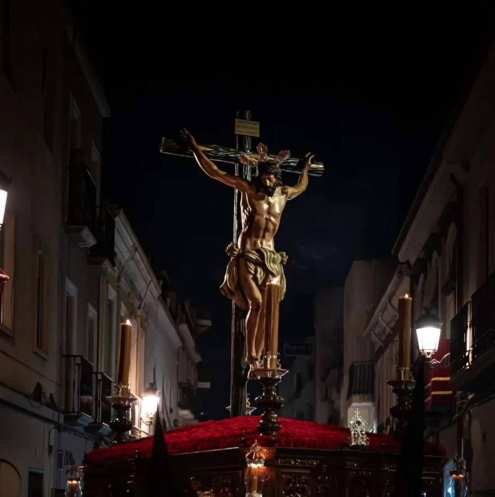 El Cristo de la Buena Muerte de Berja. El Cristo de la Buena Muerte de Berja.