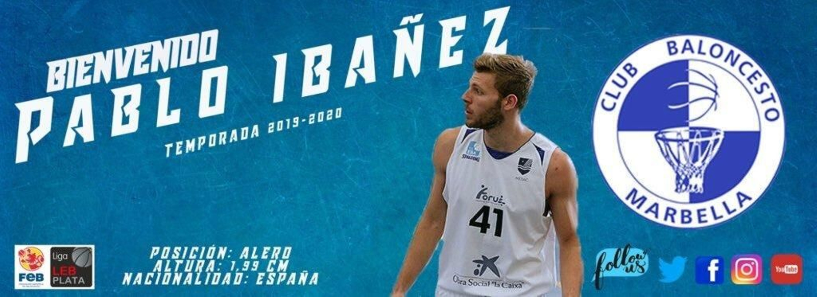 Pablo Ibáñez ficha por el CB Marbella.