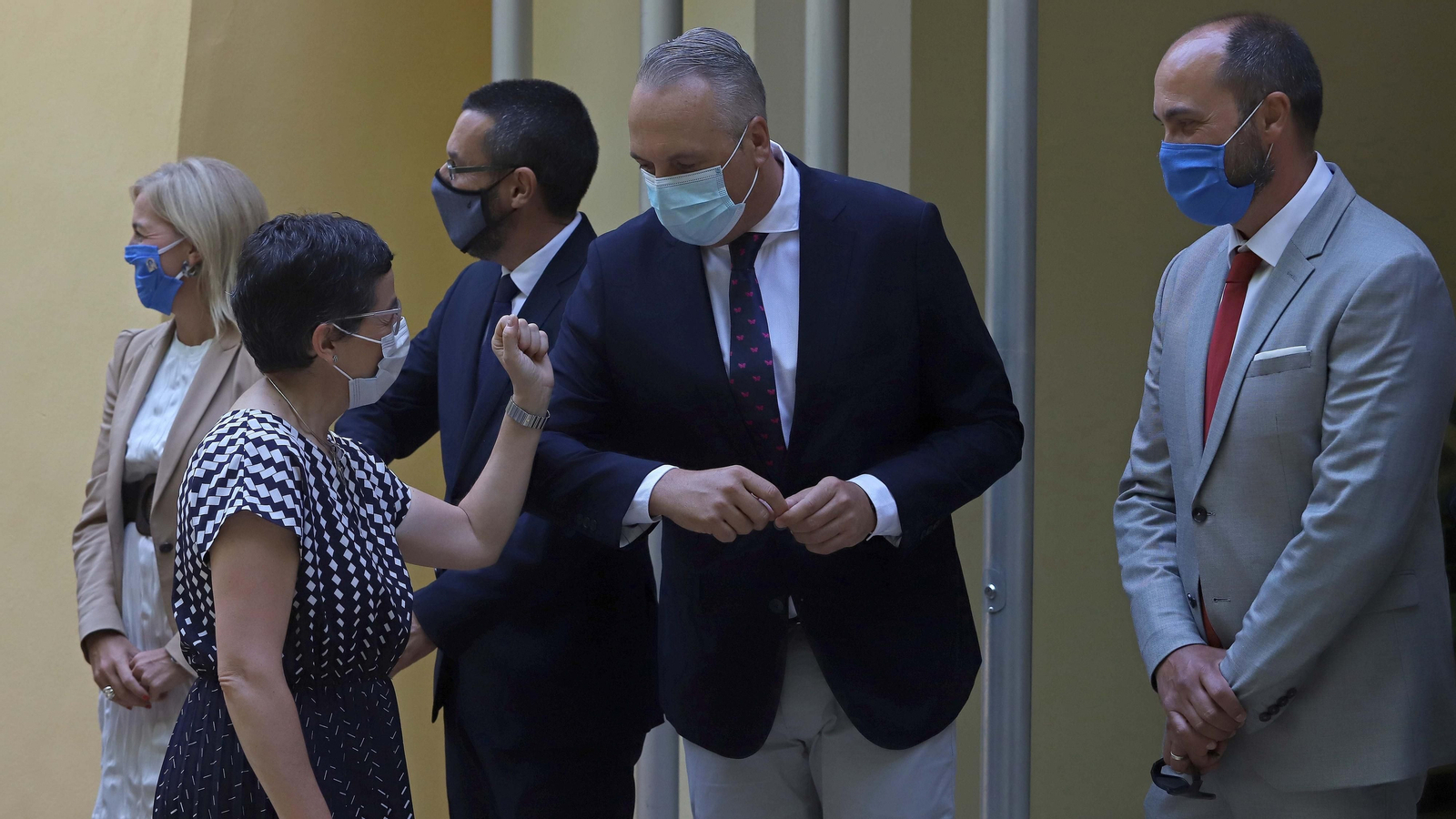 Visita de Arancha González Laya a Algeciras
