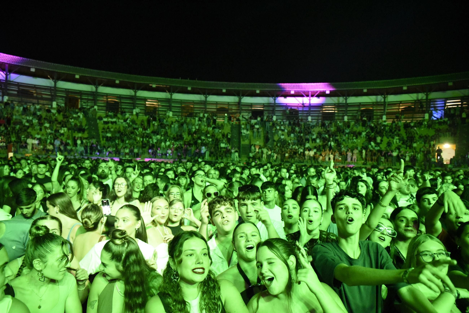 Fotos del concierto de Juan Magán en La Línea