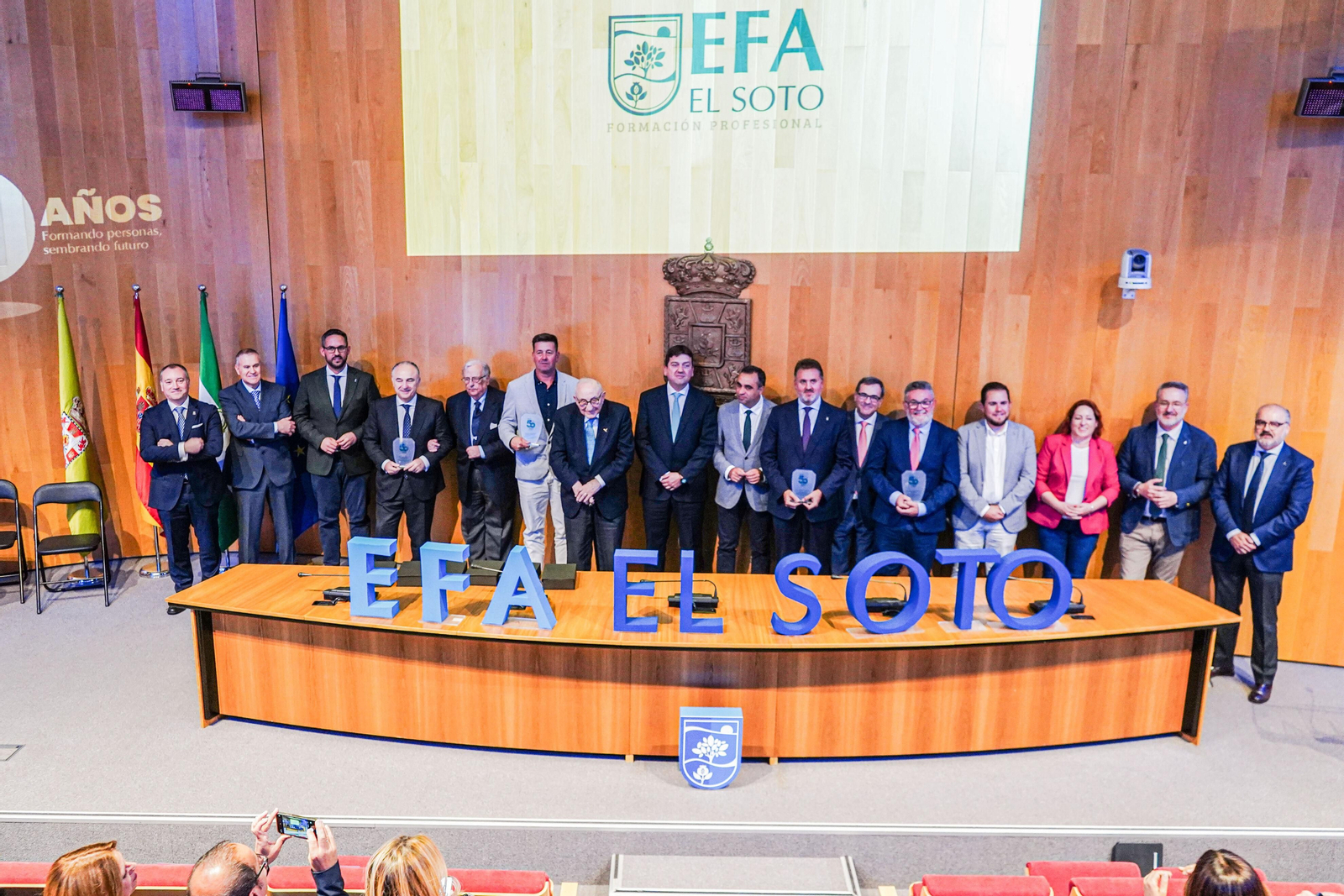 Fotos: Así ha sido la celebración del 50 aniversario del EFA El Soto en Granada