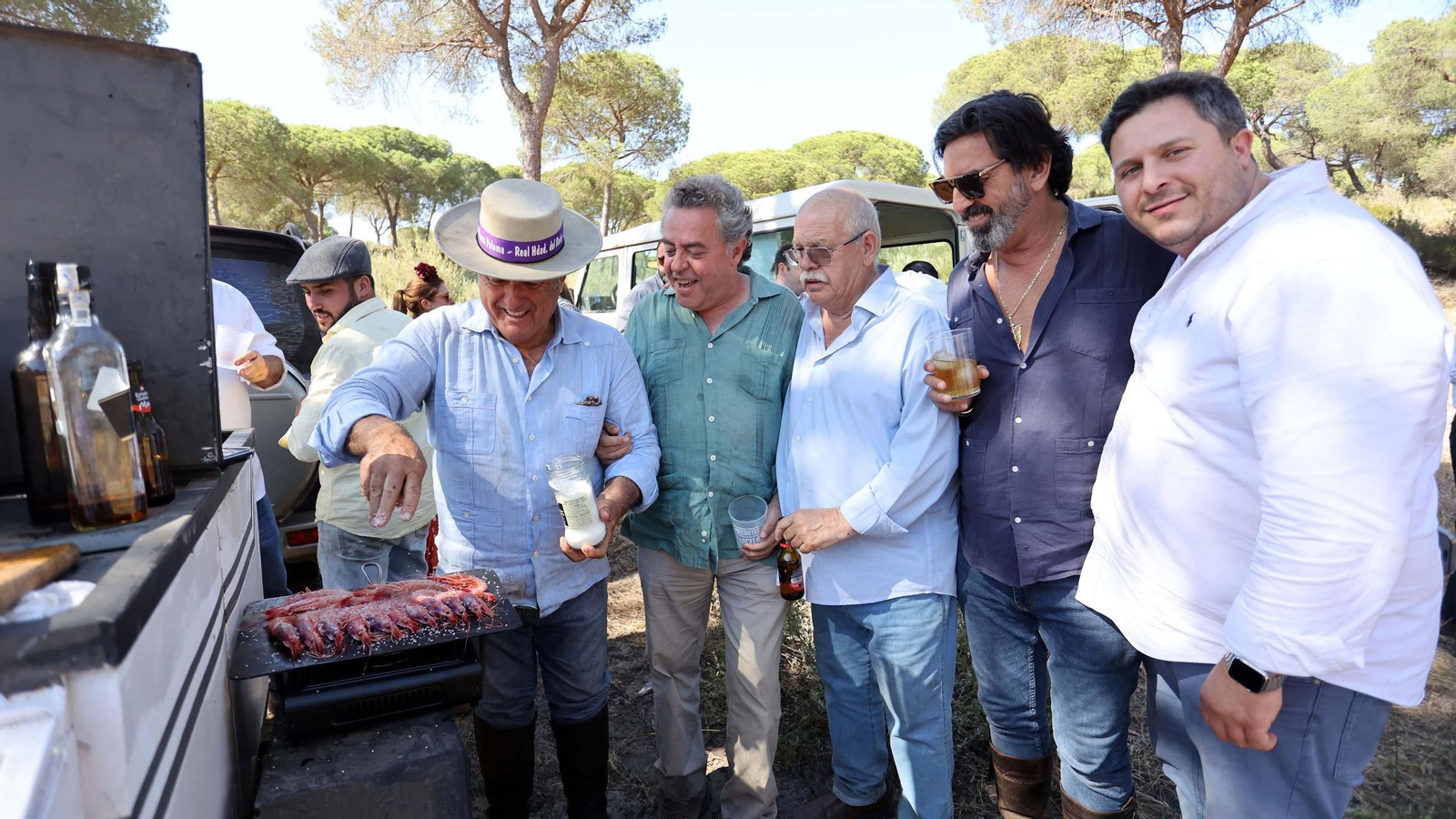 Jueves de camino de la Hdad de Jerez por el Coto Doñana