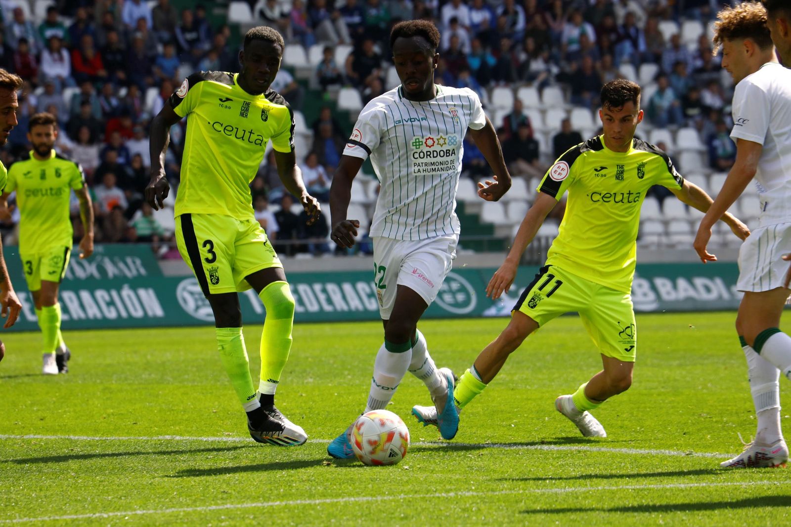 El Córdoba CF - Ceuta, en imágenes