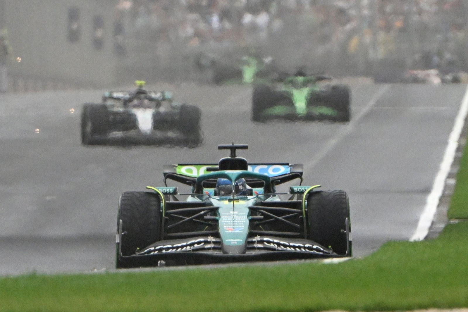 Los fotos del arranque de la Fórmula 1 en Melbourne