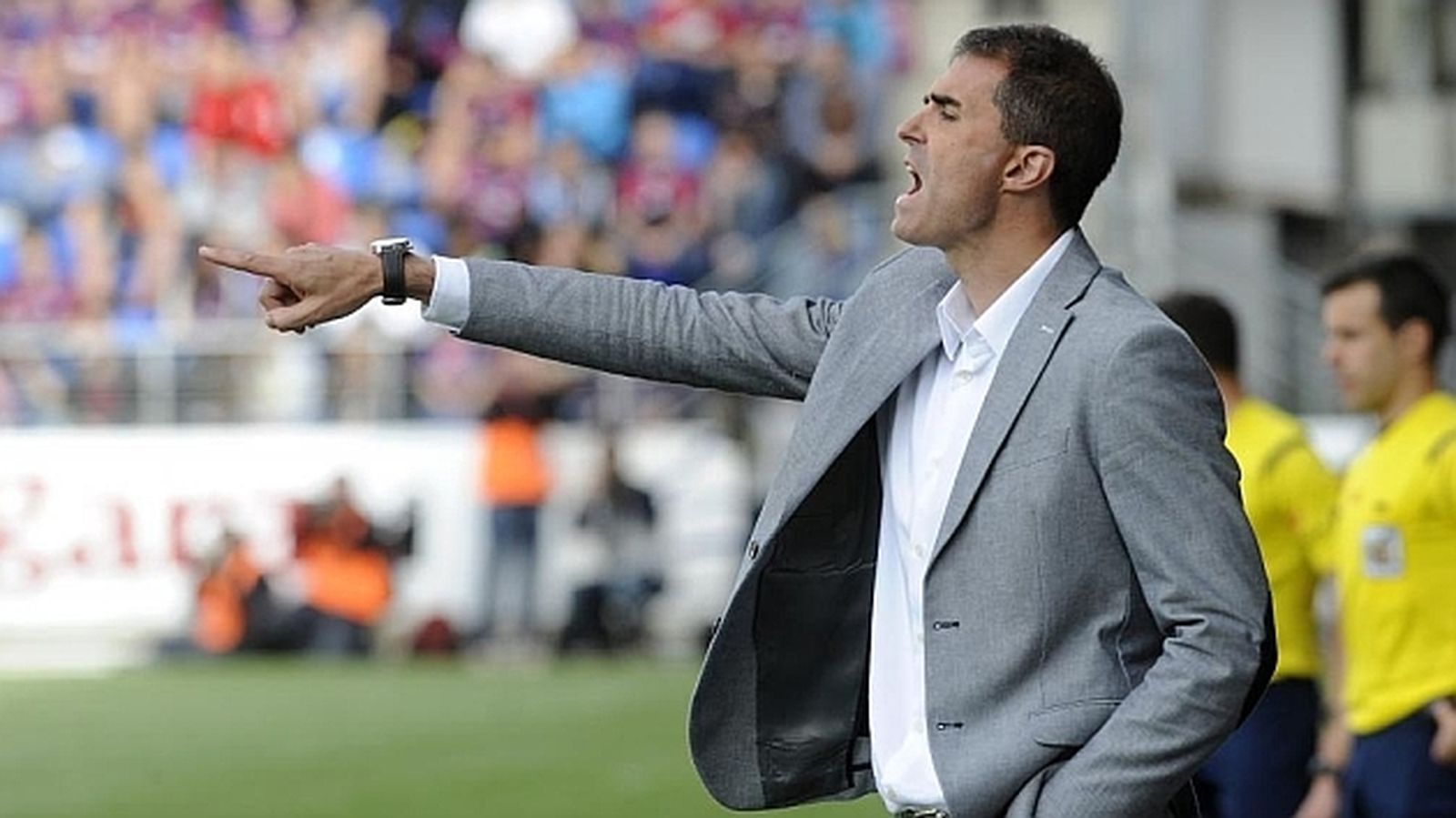Gaizka Garitano, técnico del Eibar
