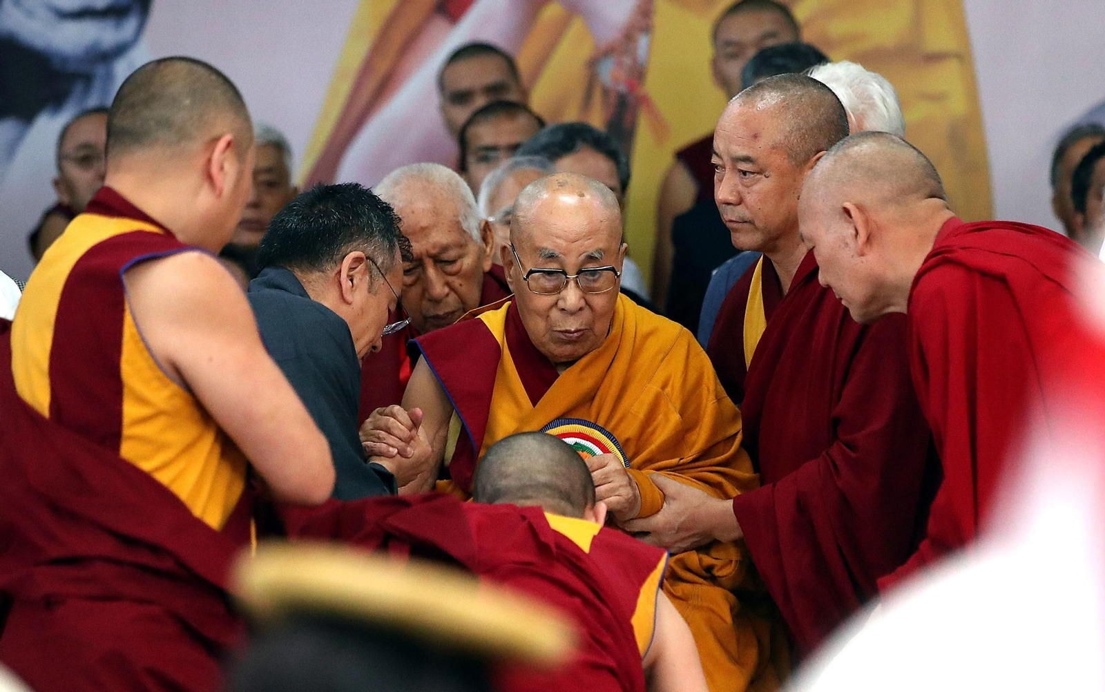 Las imágenes del 90º cumpleaños del dalái lama