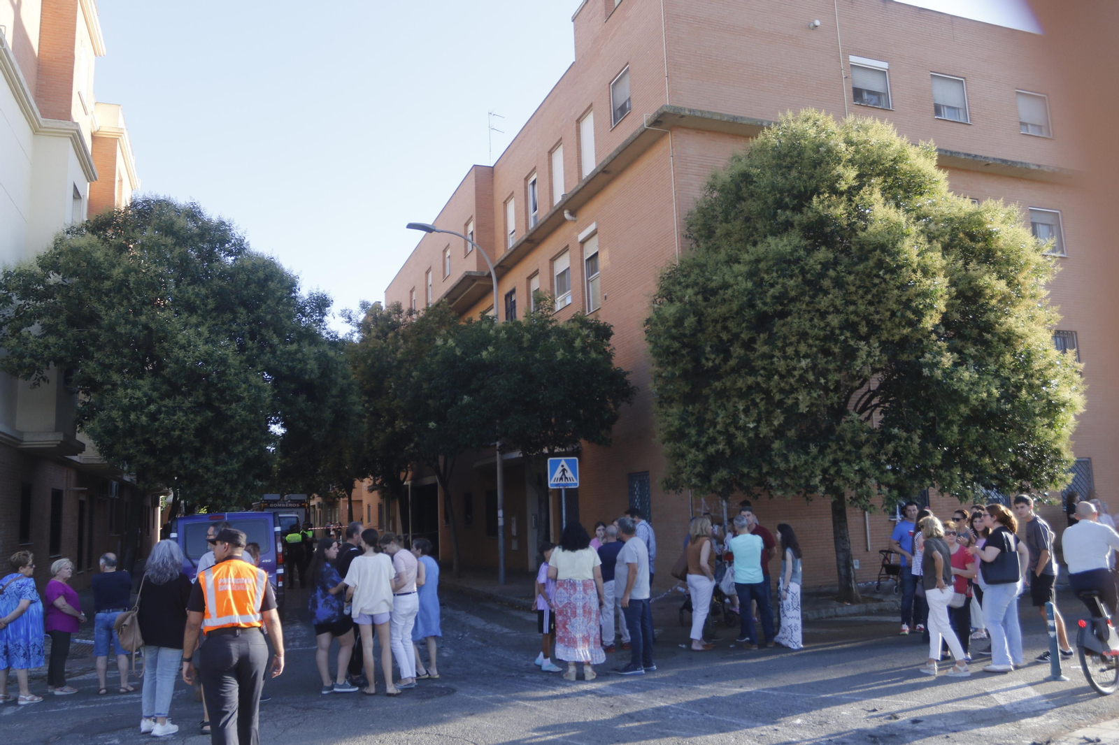 Incendio en Pino Montano