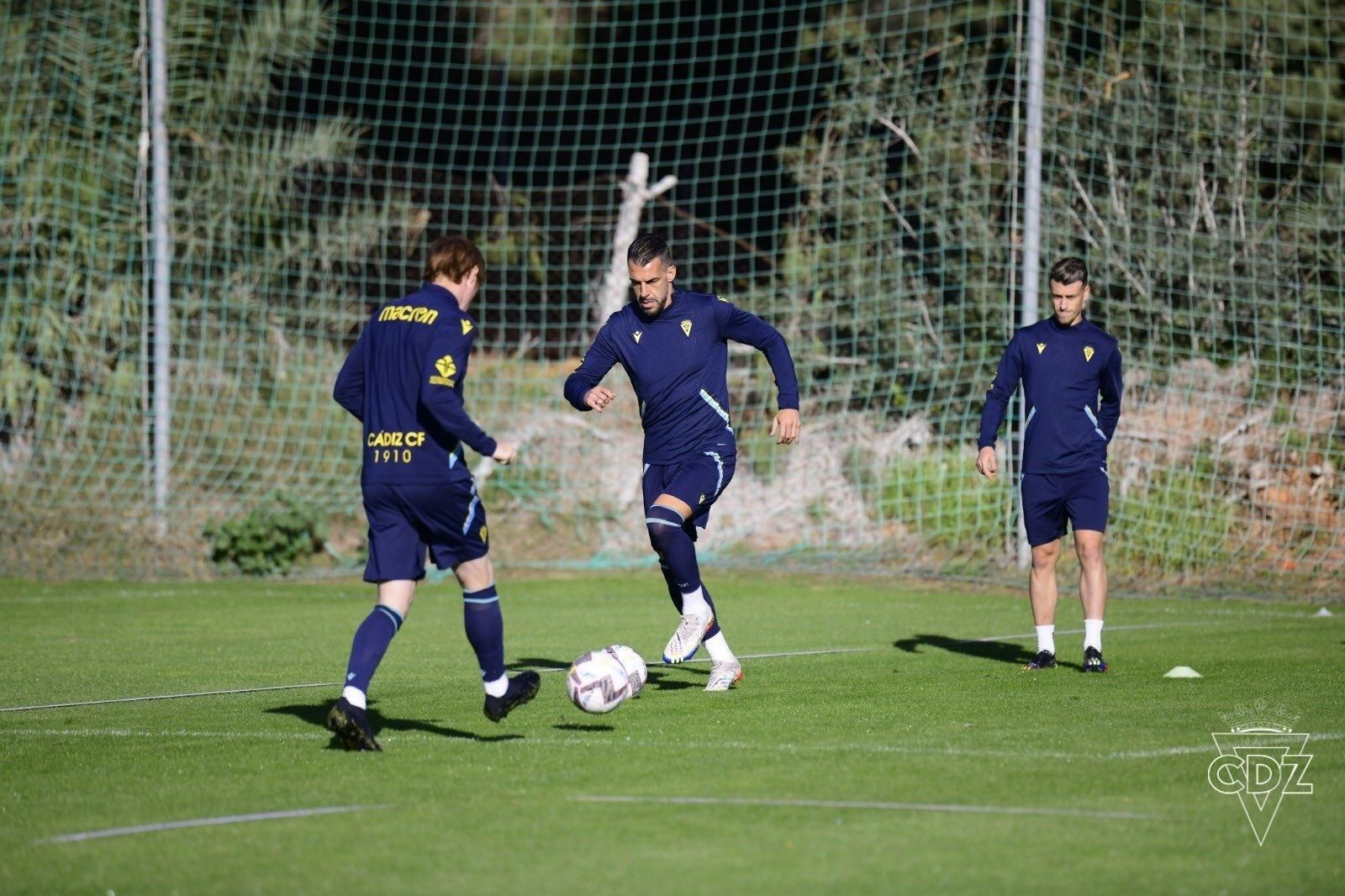 Negredo en una reciente sesión en El Rosal.