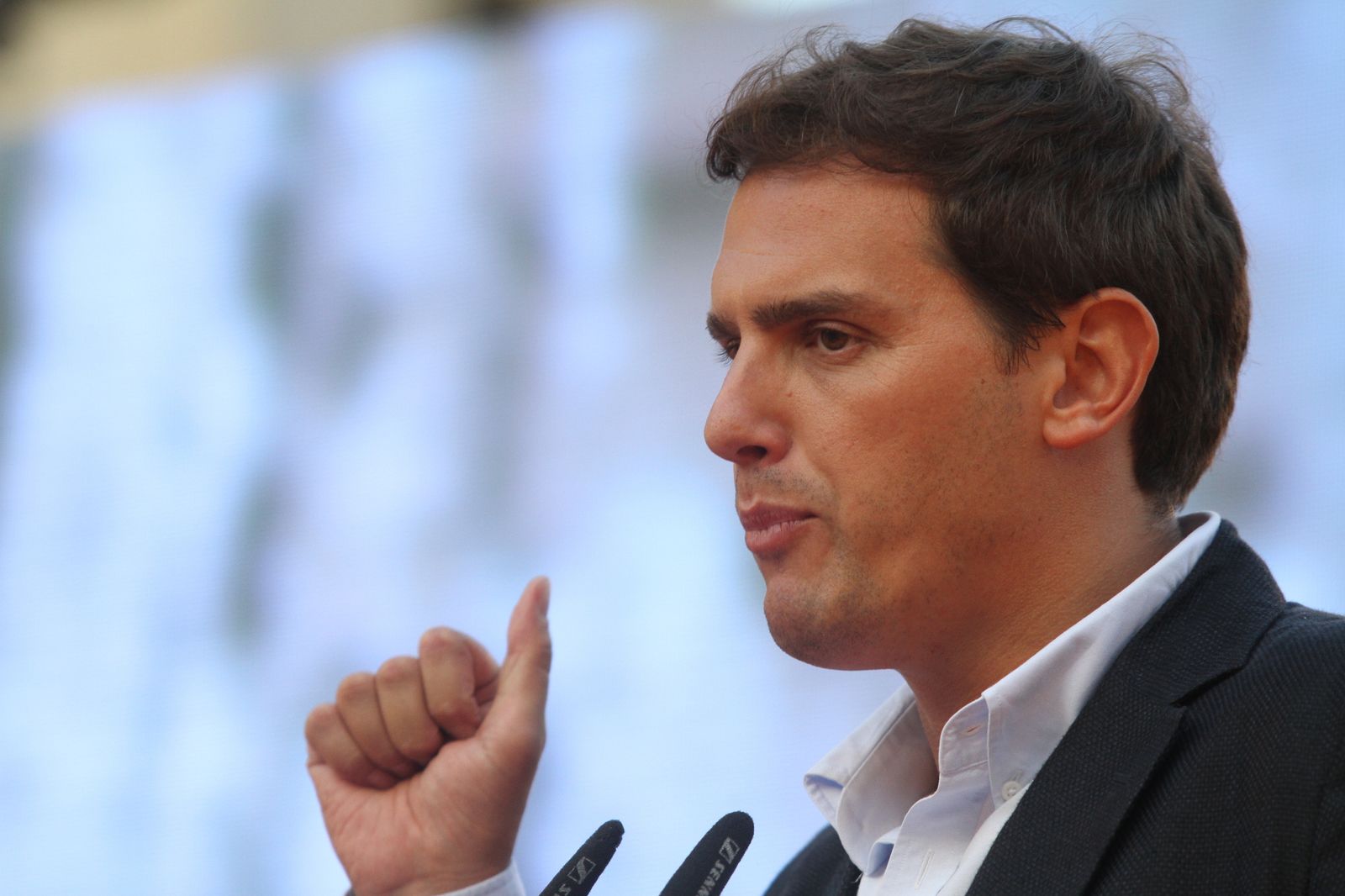 Encuentro Ciudadanos con Albert Rivera en la Plaza de Las Monjas